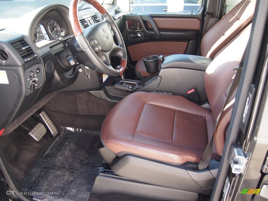 2011 Mercedes-Benz G 550 Front Seat Photo #90845113