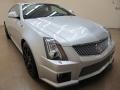 2012 Radiant Silver Metallic Cadillac CTS -V Coupe  photo #1