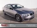 Space Gray Metallic 2011 BMW 3 Series 335is Coupe