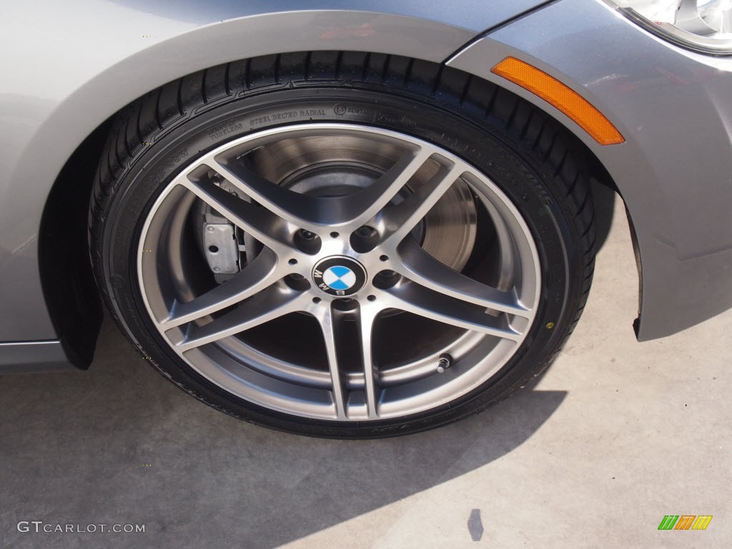 2011 3 Series 335is Coupe - Space Gray Metallic / Black photo #2