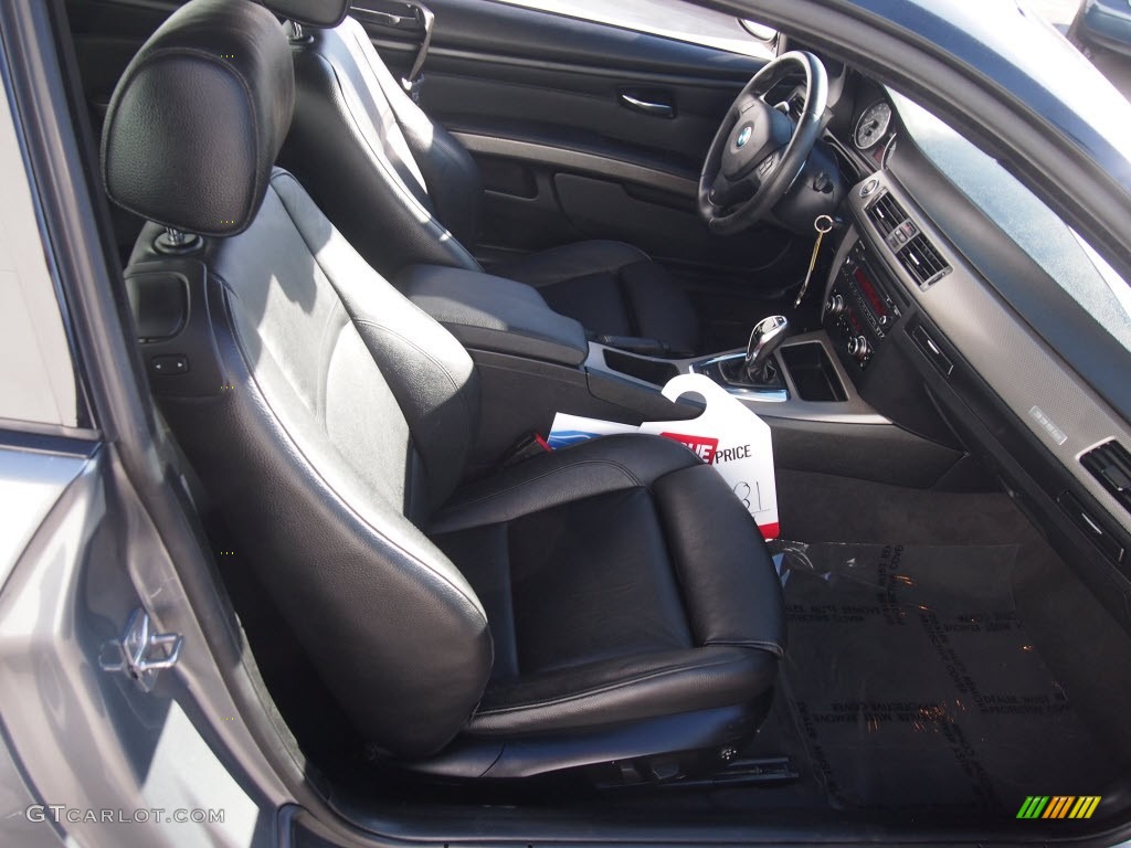 2011 3 Series 335is Coupe - Space Gray Metallic / Black photo #3