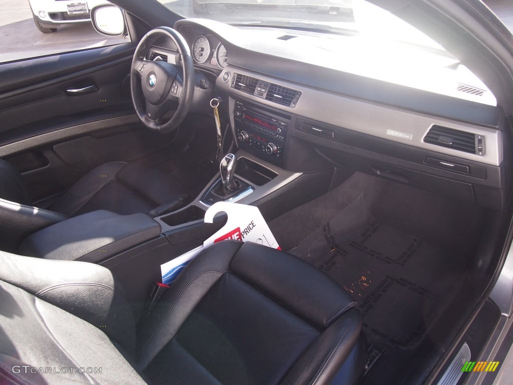 2011 3 Series 335is Coupe - Space Gray Metallic / Black photo #4