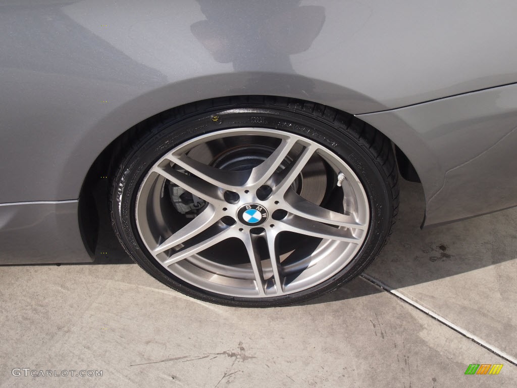 2011 3 Series 335is Coupe - Space Gray Metallic / Black photo #8