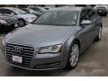 Quartz Gray Metallic - A8 L 4.0T quattro Photo No. 3