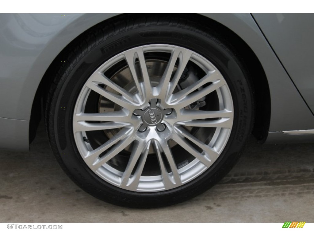2013 A8 L 4.0T quattro - Quartz Gray Metallic / Black photo #10