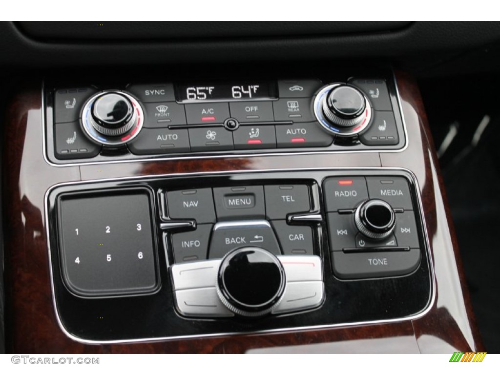 2013 A8 L 4.0T quattro - Quartz Gray Metallic / Black photo #23
