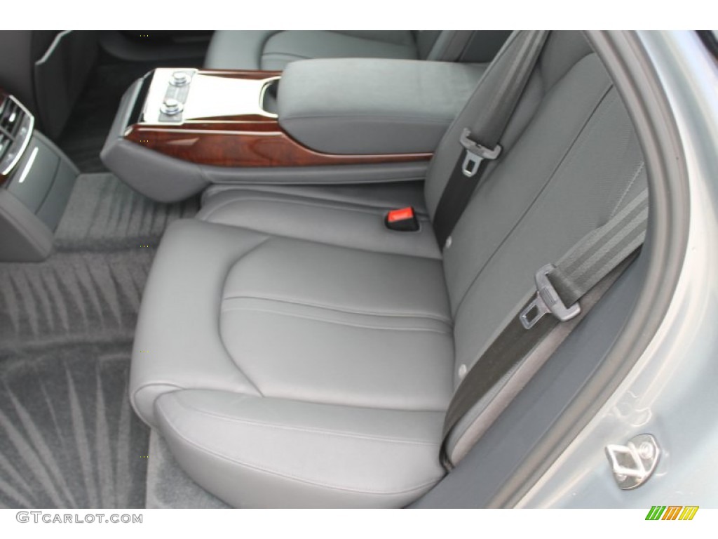 2013 A8 L 4.0T quattro - Quartz Gray Metallic / Black photo #26
