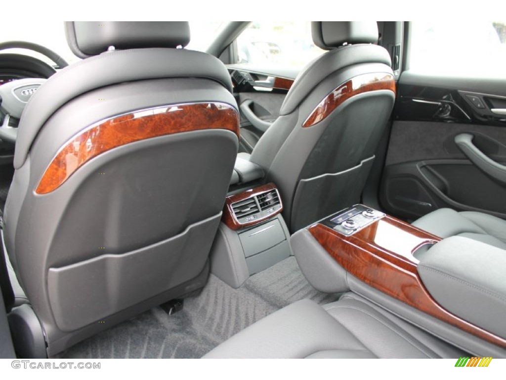 2013 A8 L 4.0T quattro - Quartz Gray Metallic / Black photo #27