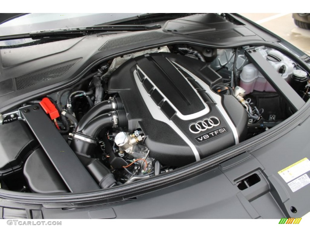 2013 A8 L 4.0T quattro - Quartz Gray Metallic / Black photo #36