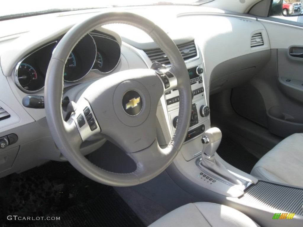 2009 Malibu LT Sedan - Silver Moss Metallic / Titanium photo #10