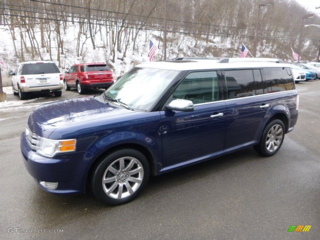 Dark Blue Pearl Metallic 2012 Ford Flex Limited AWD Exterior Photo #90848398