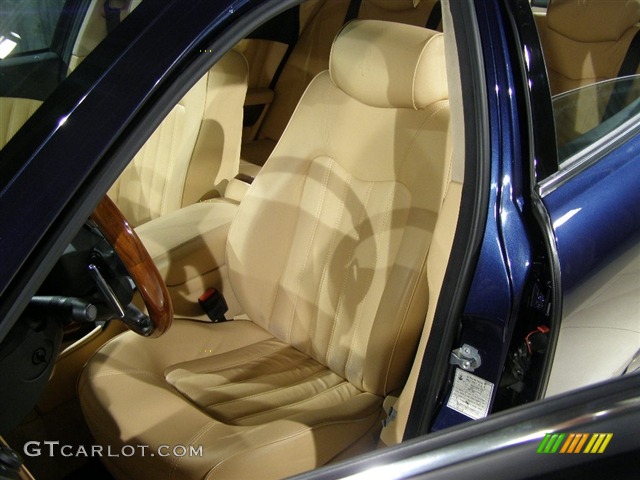 Beige Interior 2007 Maserati Quattroporte Standard Quattroporte Model Photo #90850