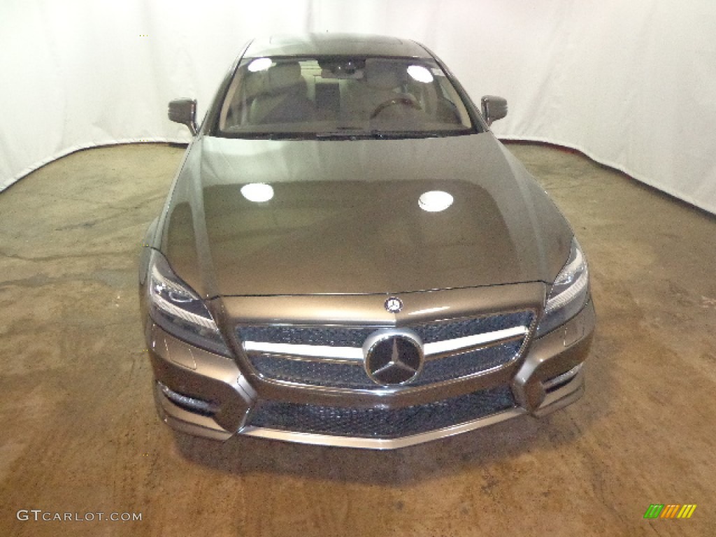 2013 CLS 550 4Matic Coupe - Indium Grey Metallic / Almond/Mocha photo #2