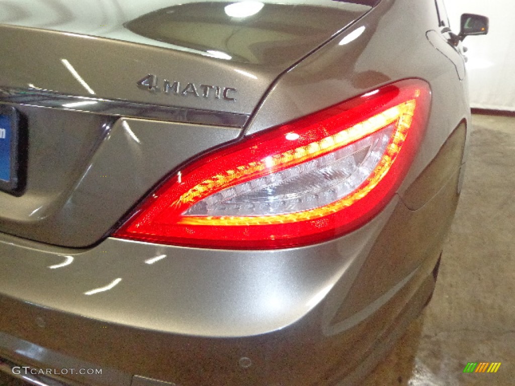 2013 CLS 550 4Matic Coupe - Indium Grey Metallic / Almond/Mocha photo #11
