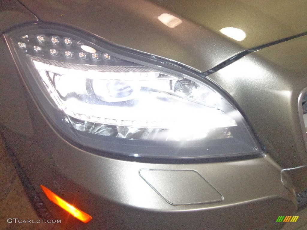 2013 CLS 550 4Matic Coupe - Indium Grey Metallic / Almond/Mocha photo #12