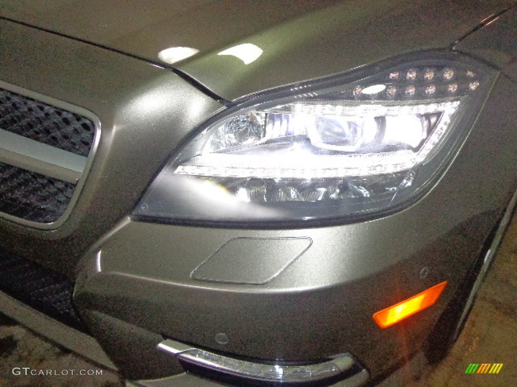 2013 CLS 550 4Matic Coupe - Indium Grey Metallic / Almond/Mocha photo #13