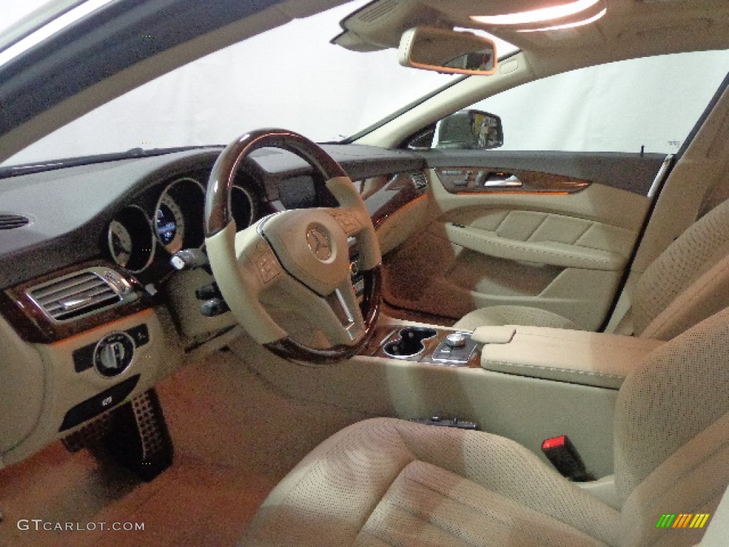 2013 CLS 550 4Matic Coupe - Indium Grey Metallic / Almond/Mocha photo #21