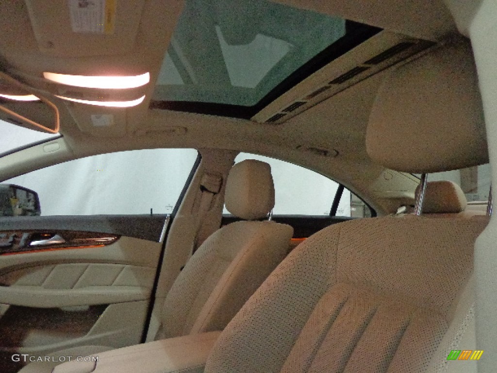 2013 CLS 550 4Matic Coupe - Indium Grey Metallic / Almond/Mocha photo #22