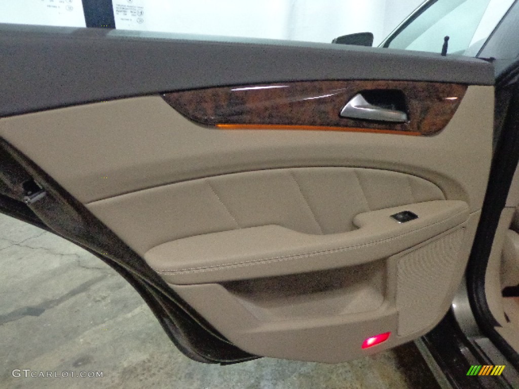 2013 CLS 550 4Matic Coupe - Indium Grey Metallic / Almond/Mocha photo #28