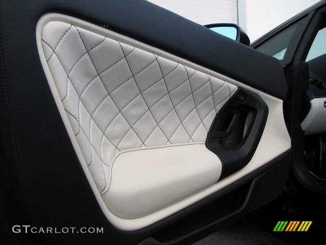 Nero Perseus/Bianco Polar Interior 2007 Lamborghini Gallardo Nera E-Gear Photo #908523