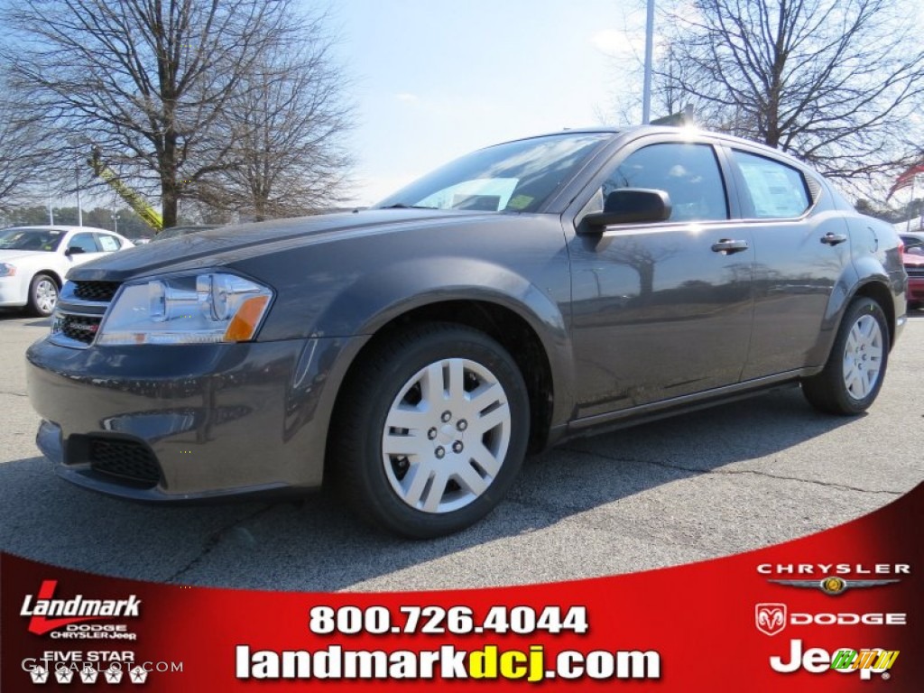 Granite Crystal Metallic Dodge Avenger