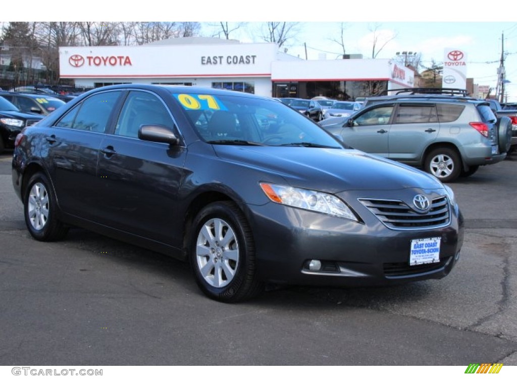 2007 Camry XLE V6 - Magnetic Gray Metallic / Ash photo #1