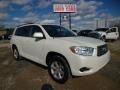 2009 Blizzard White Pearl Toyota Highlander V6 4WD  photo #1