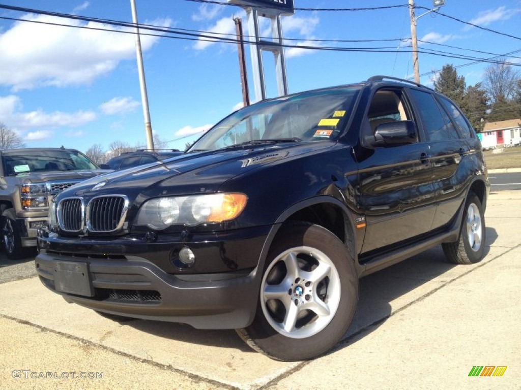 Jet Black 2003 BMW X5 3.0i Exterior Photo #90854177