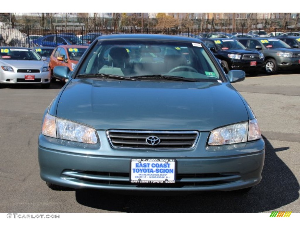 2000 Camry LE - Sailfin Blue Metallic / Gray photo #2