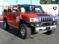 2008 Solar Flare Metallic Hummer H2 SUV  photo #4