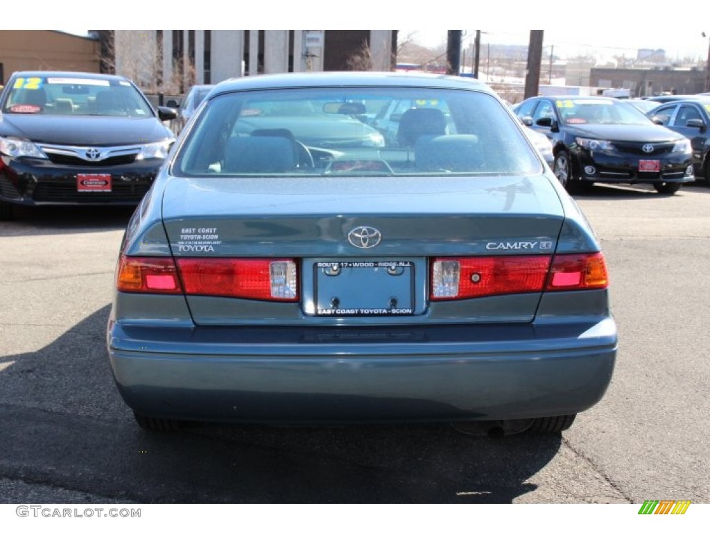 2000 Camry LE - Sailfin Blue Metallic / Gray photo #5