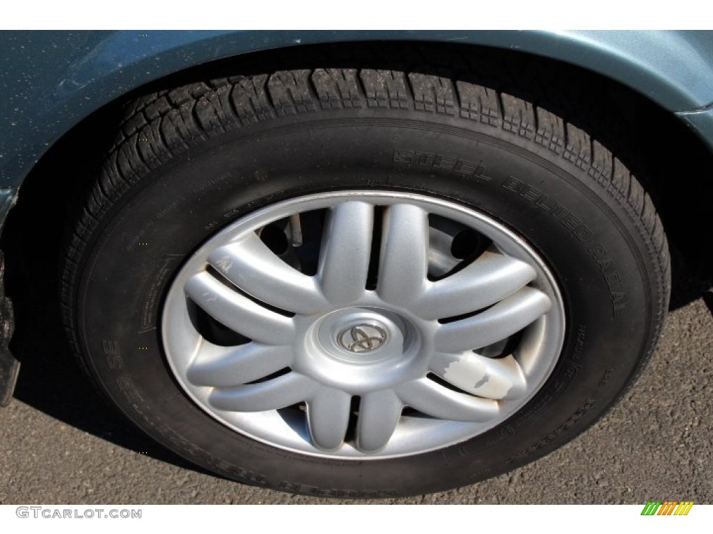 2000 Camry LE - Sailfin Blue Metallic / Gray photo #16