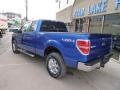 2014 Blue Flame Ford F150 XLT SuperCab 4x4  photo #6