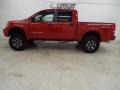 2008 Red Alert Nissan Titan XE Crew Cab 4x4  photo #24