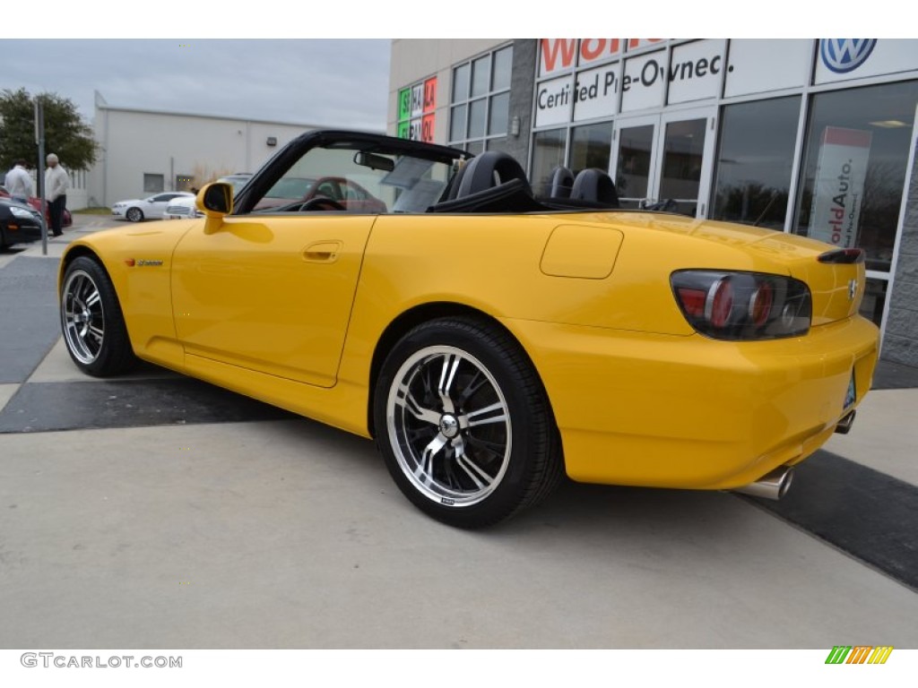 2004 S2000 Roadster - Rio Yellow / Black photo #3
