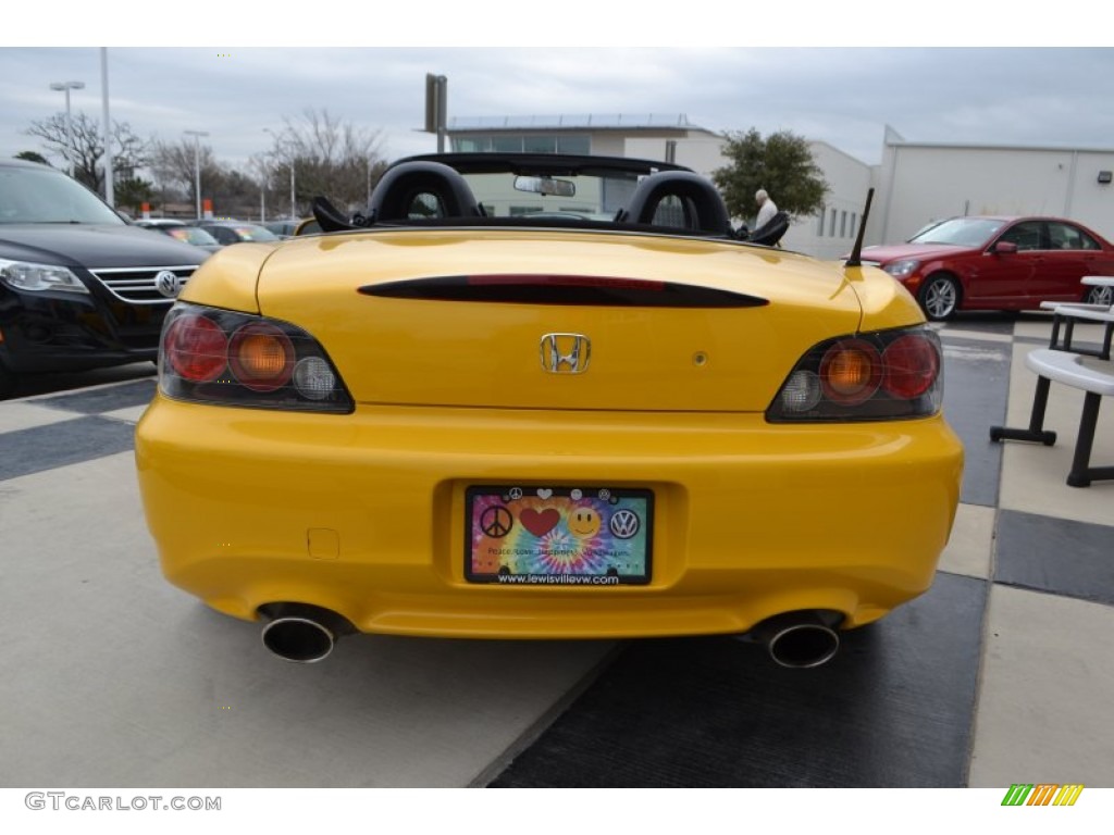 2004 S2000 Roadster - Rio Yellow / Black photo #4