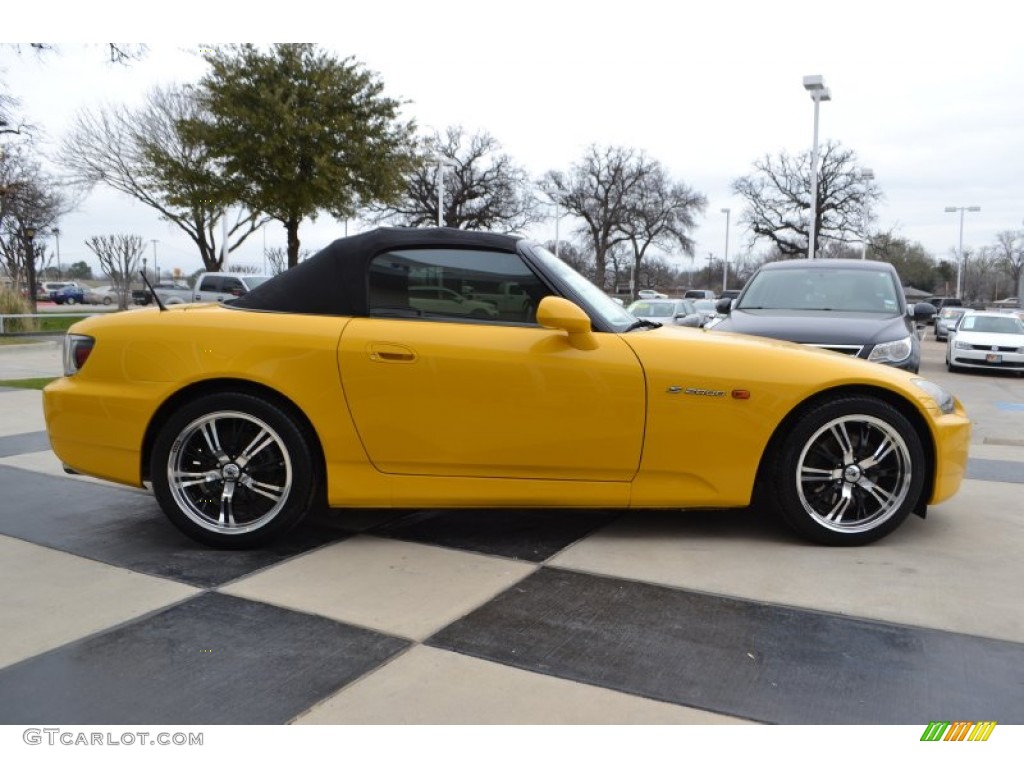 2004 S2000 Roadster - Rio Yellow / Black photo #6