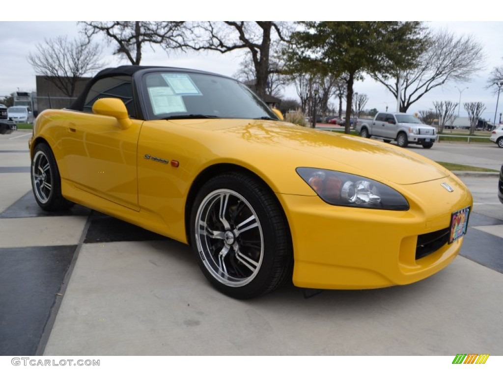 2004 S2000 Roadster - Rio Yellow / Black photo #7