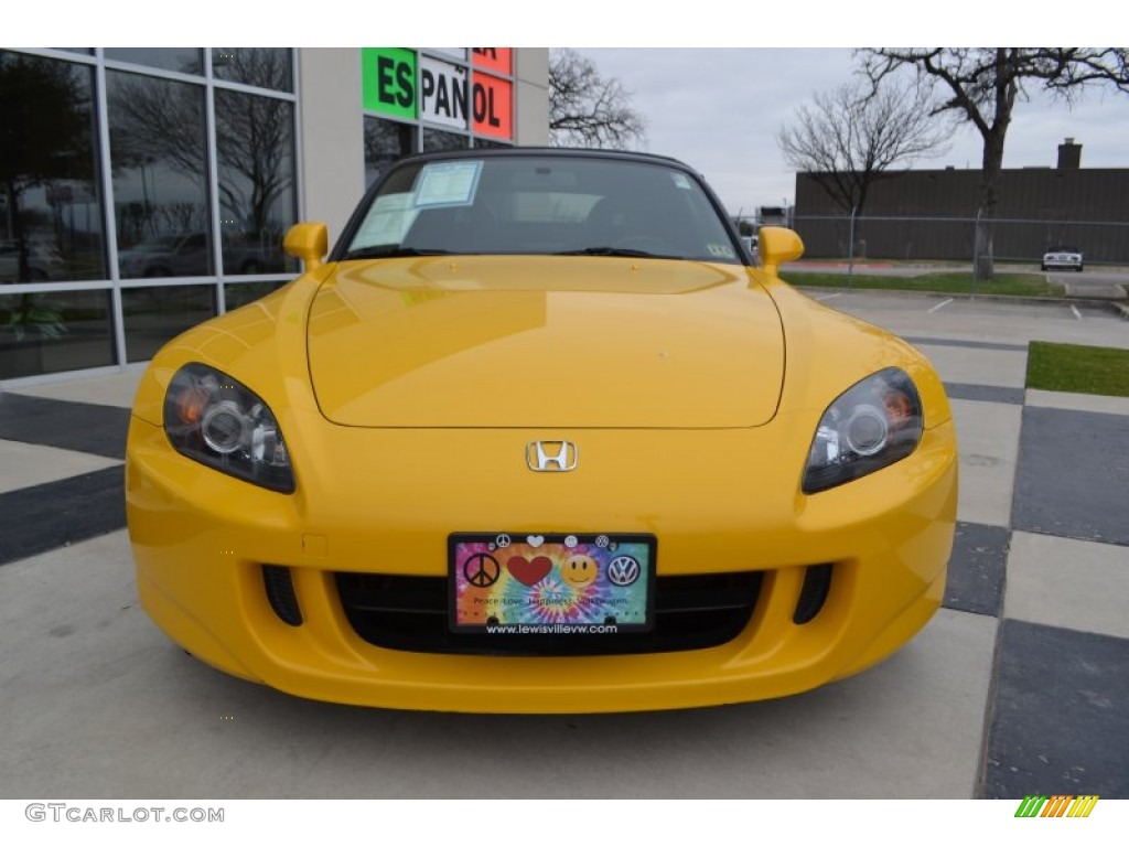 2004 S2000 Roadster - Rio Yellow / Black photo #8