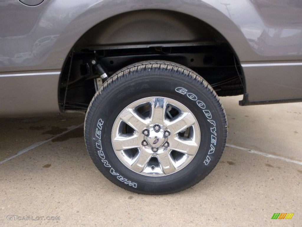 2014 F150 XLT SuperCab 4x4 - Sterling Grey / Steel Grey photo #8