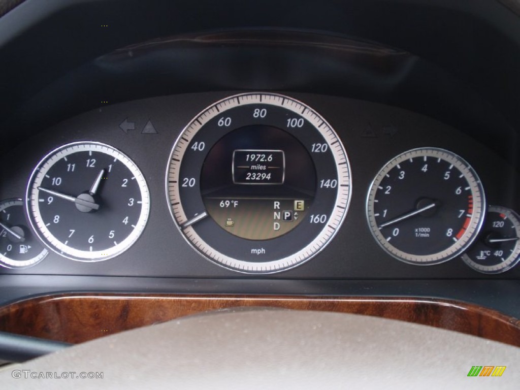 2012 Mercedes-Benz E 350 Sedan Gauges Photos