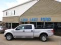 2014 Ingot Silver Ford F150 XLT SuperCrew 4x4  photo #7