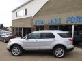 2014 Ingot Silver Ford Explorer Limited 4WD  photo #7