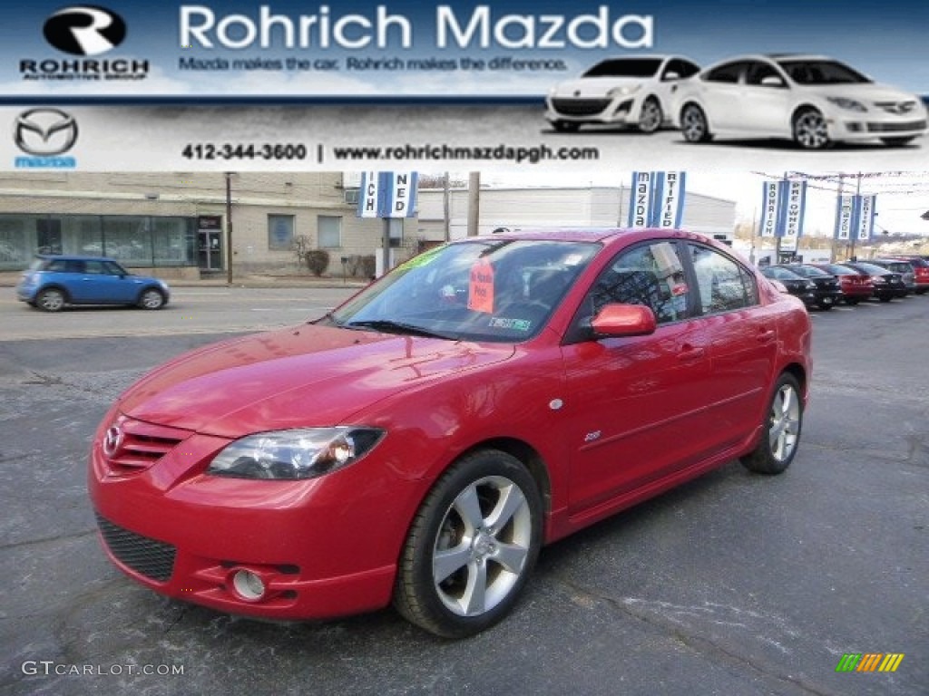 Velocity Red Mica Mazda MAZDA3