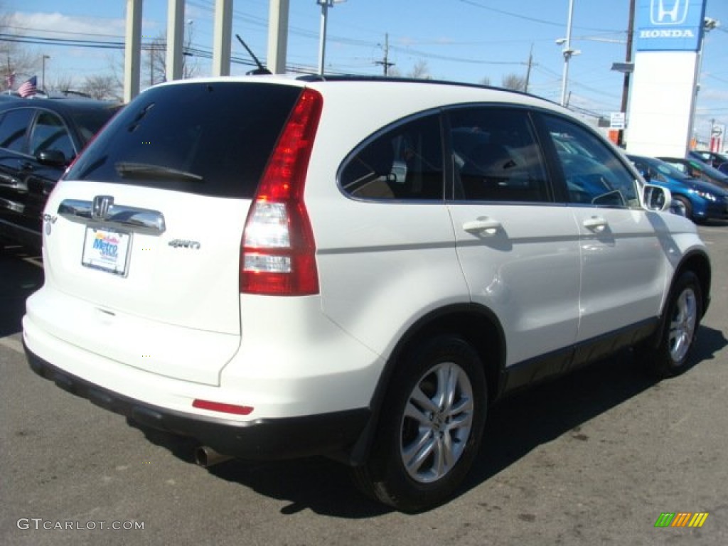 2011 CR-V EX-L 4WD - Taffeta White / Gray photo #4