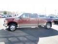 2008 Dark Copper Metallic Ford F350 Super Duty King Ranch Crew Cab 4x4 Dually  photo #4