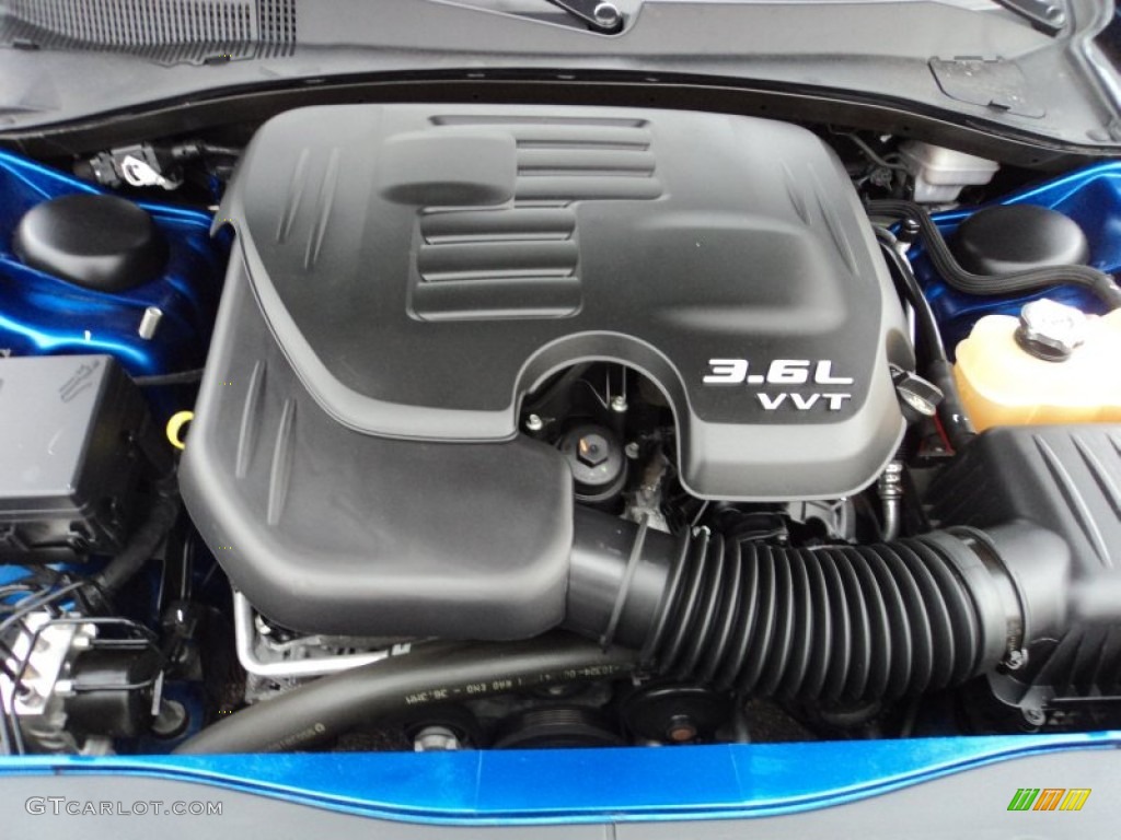 2012 Dodge Charger SXT 3.6 Liter DOHC 24-Valve Pentastar V6 Engine Photo #90861755