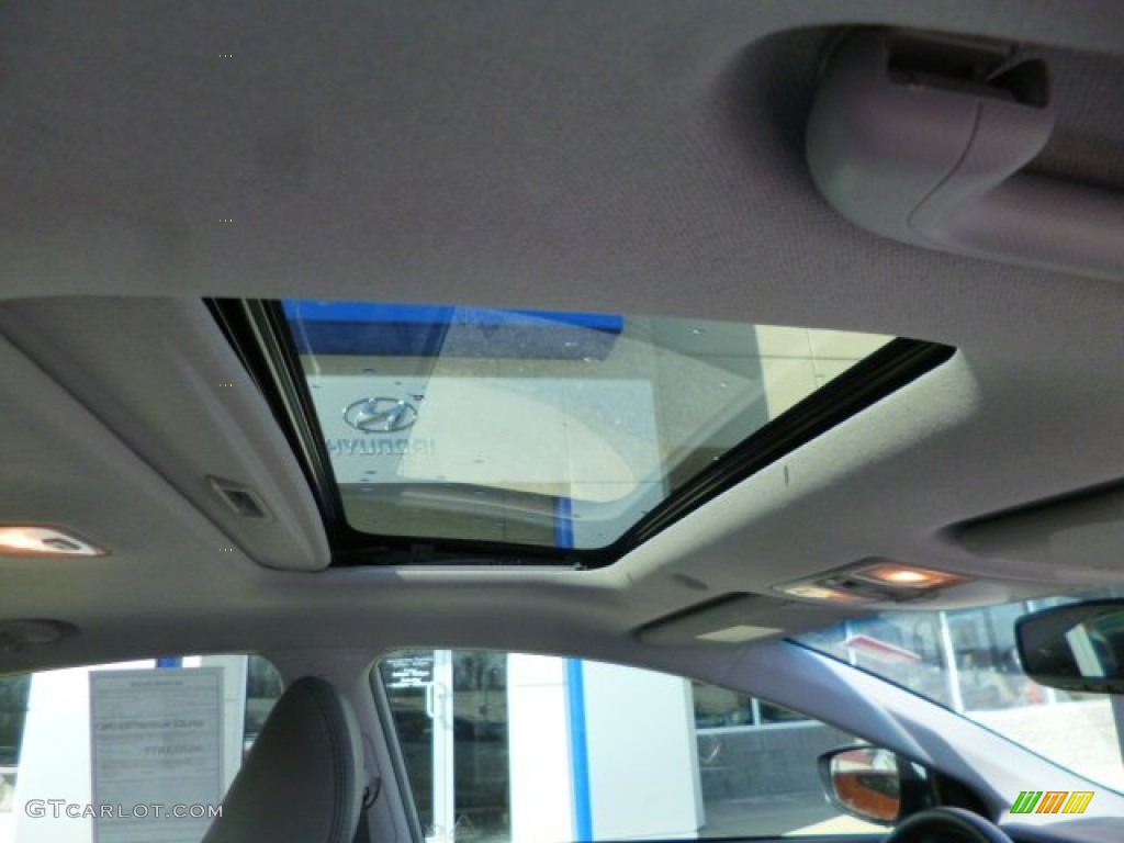 2012 Elantra Limited - Silver / Gray photo #11