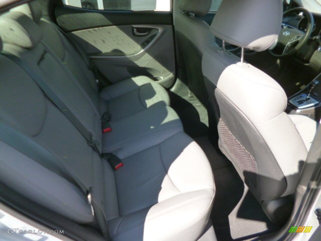 2012 Elantra Limited - Silver / Gray photo #12