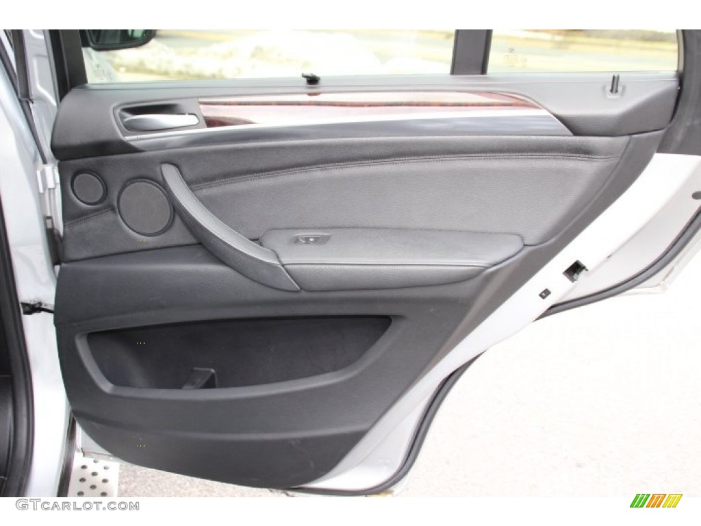 2011 BMW X5 xDrive 50i Black Door Panel Photo #90862754